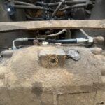 現地で製作しピッタリサイズの油圧ホース