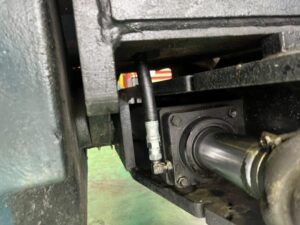 車両内のホース